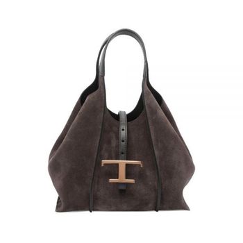 TOD`S T 타임리스 스웨이드 쇼퍼백 미니 (XBWTSBA9100P3A S808) 3560056