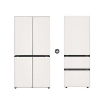 LG 냉장고 + 김치냉장고 H876GBB011+Z334GBB151 무료배송