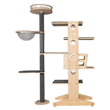 원목 아론5캣타워(파퓰러)-스텔라인[무료배송]