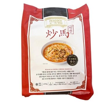 피코크 초마 짬뽕 1.28kg x 1개 아이스박스포장 po404373