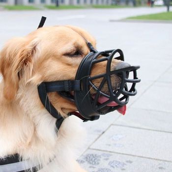 세이프독 강아지 입마개4호 블랙 (WDC22FF)