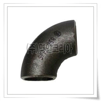 [화진PF]흑용접엘보(KS) 40A(50)