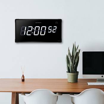 코트론 GPS 오차없는 LED 벽시계 가정용 KMG-0815