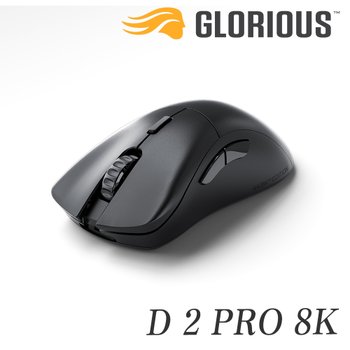 글로리어스 MODEL D 2 PRO 8K 유무선 게이밍 마우스 블랙