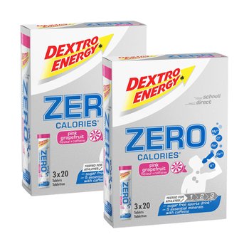 [해외] DEXTRO 덱스트로 에너지 타블릿 20정 6개 핑크자몽 Electrolyte sport tablets zero calorie drink
