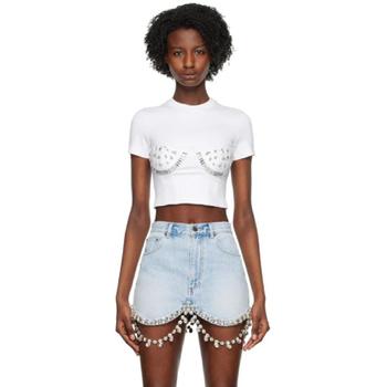 AREA 화이트 크리스탈 워터멜론 티셔츠 2302T76184 TP845317153