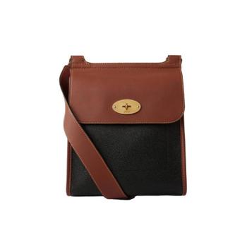 [해외] 멀버리 에코 스카치그레인 안토니 블랙 꼬냑 HS5188-127A340