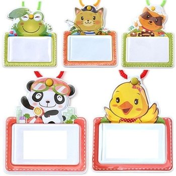 유아명찰 동인 옷핀 목걸이명찰 끼움식 5개입 - 41945