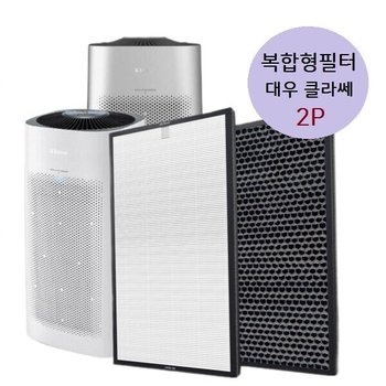 미세먼지 고효율필터 대우클라쎄 DAP-S18HOW 청정기필터 호환 국내산 2개