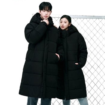 훼르자 남자 여자 겨울 후드집업 롱패딩 코트 파카 카르디아