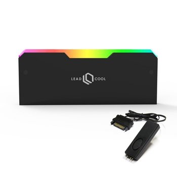 리드쿨 RH-1 EVO ARGB 메모리 방열판 블랙 KIT (1PACK/Controller)