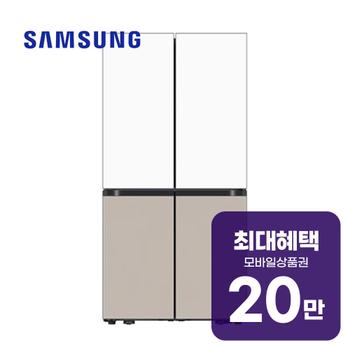 삼성 비스포크 AI 하이브리드 4도어 냉장고 901L RM70H91RMXJ 렌탈 60개월 월 72400원