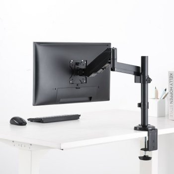 MV-HG10 고중량 싱글 모니터암 대형 거치대 34인치 12kg