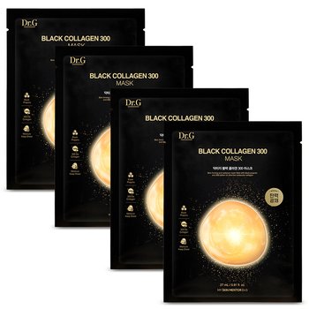 닥터지 블랙 콜라겐 300 마스크 팩 4매 1세트
