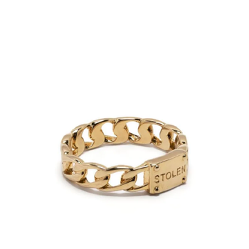 26 SS Stolen Girlfriends Club 커브 슬림 링  JWL1911918YGP TP429576438