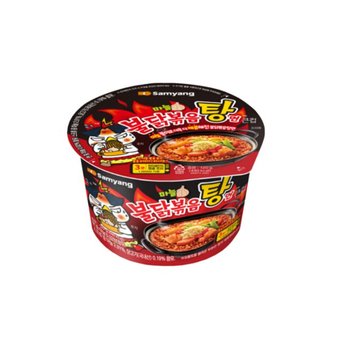 삼양 마늘 불닭볶음탕면 큰컵 120g 4입