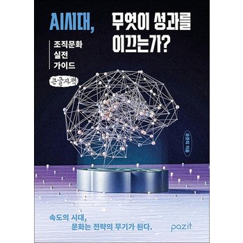 [큰글자책] AI시대 무엇이 성과를 이끄는가 - 조직문화 실전 가이드