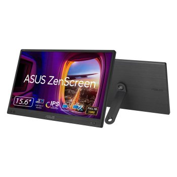 [해외] 아수스 휴대용 모니터 ZenScreen MB166CR-J 16인치 풀HD IPS USB Type-C 눈의 피