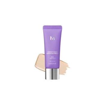 [해외] MISSHA M 퍼펙트 커버 세럼 BB크림 (No.21 라이트 베이지, 20g)