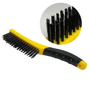 스틸 와이어브러쉬(노검386)철솔 NDIZ8639 청소솔 바닥솔 동솔