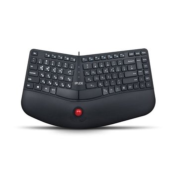 건평정보통신 IPLEX ERK1000TK 인체공학 트랙볼키보드