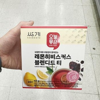 오늘좋은 레몬 히비스커스 블렌디드 티 4.2g x 10개 b800287