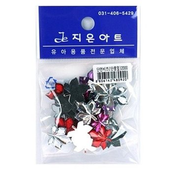 [VC75537M]단면비즈(단풍잎)리본류