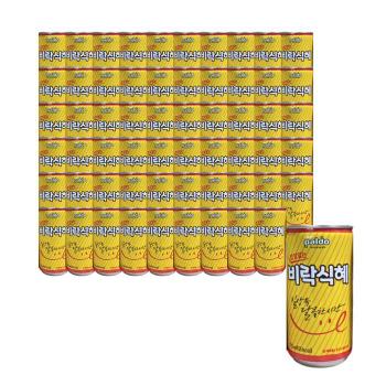 밥알없는 비락식혜 175ml x 60캔 0칼로리 제로음료 (S47551225)