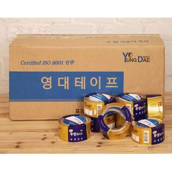 BOX 영대 투명 테이프 48mmx80m 50개입