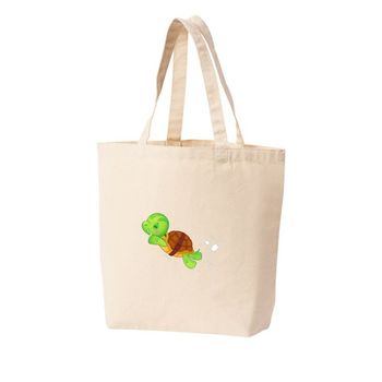 에코백 토트백 아기거북 느림 바다거북 그림 다양한 사이즈 패션잡화
