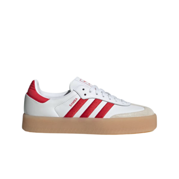 [해외] (W) Adidas Sambae Cloud White Better Scarlet