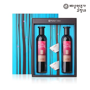 배상면주가 자자연연2호 복분자음 500mlx2병(12%) 복분자주 전통주 선물포장 술선물세트