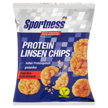 [해외] 디엠 Sportness 스포츠니스 렌틸 단백질 스낵 파프리카 맛 40g