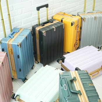 여행용 24인치 28인치 캐리어 대형 폴리카보네이트 초경량 알루미늄 위탁 수화물