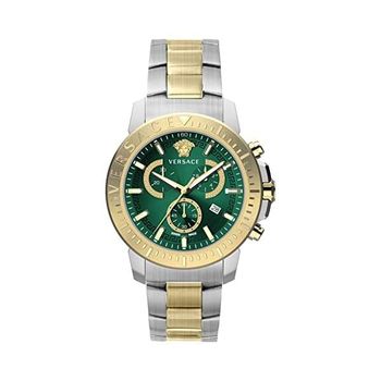 [해외] 독일 베르사체 남성 메탈시계 Versace Mens 워치 Chrono 45 mm 크로노그래프 VE2E00421 Bracelet