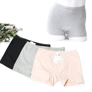 [시골양품점]면스판사각팬티[PR0526]L90,XL95,XXL100/여성드로즈팬티,사각팬티,네모팬티,편한팬티