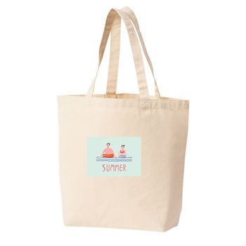 에코백 여름즐기기 해변에서 수영하며 데이트하기