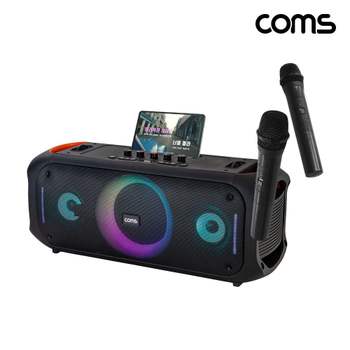 블루투스 스피커 앰프 무선 마이크 최대 70W 노래방 데이터케이블 랜용품 데스크탑용품 USB