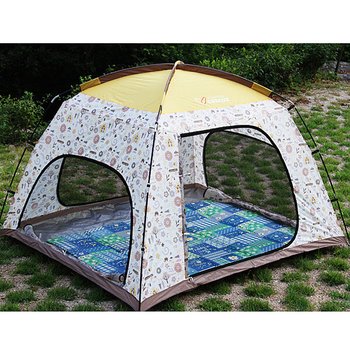 커스커즈 [TT03] 패턴 썬블럭 텐트(45인용)