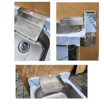 업소용 스텐 싱크대 걸이 수세미 거치대 세제 받침대 씽크