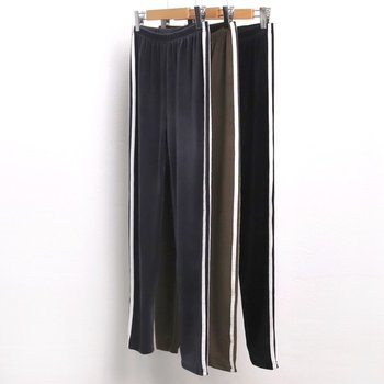 빅사이즈사랑해요 7510L111 벨로아 배색 레깅스 GO