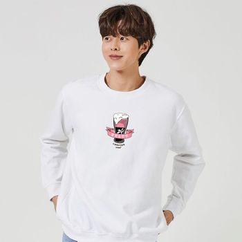 여자맨투맨 키밍 망원동 썬셋 수제맥주 서빙알바 가게직원티 긴팔