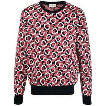 25 FW 몽클레어 자카드 로고 크루 넥 스웨터 G10919C76200V9157 TP442974369