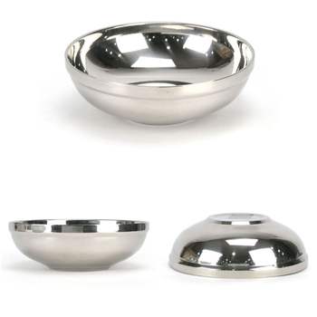 이중 070HDQ30 스텐 비빔밥 냉면 그릇 냉면기 22x7.3cm 9호