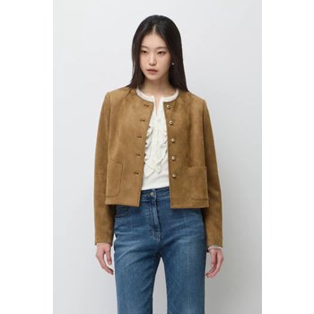 [AK수원점] [시슬리] 드라마 스웨이드 페이크 원넥 자켓 SALE01611