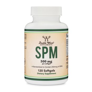 [해외] 더블우드 보충제 SPM 맥스 스페셜라이즈드 프로 레졸빙 미디에이터 -- 500 mg - 120 소프트젤