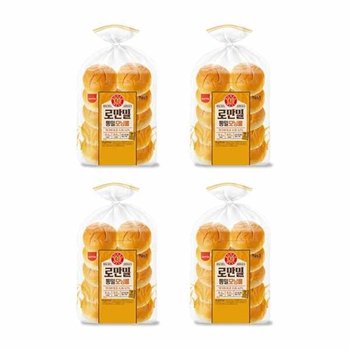 [오티삼립]로만밀 통밀 모닝롤 295g 4봉