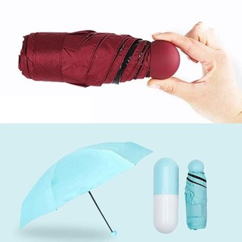 [ME78OP9Q_56]캡슐보관 양산 겸용 초소형 미니우산 5단