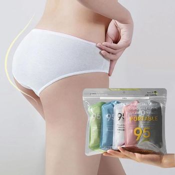 이너웨어 일회용팬티 5개세트 순면 여성팬티 마사지 여행 출장