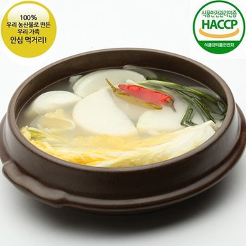 열우물 연근 동치미 5kg 대용량팩  /맛있는 물김치 연동치미 이정식품 해썹인증안전먹거리